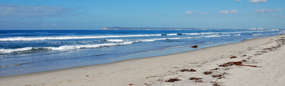 Silver Strand State Beach, San Diego County, California